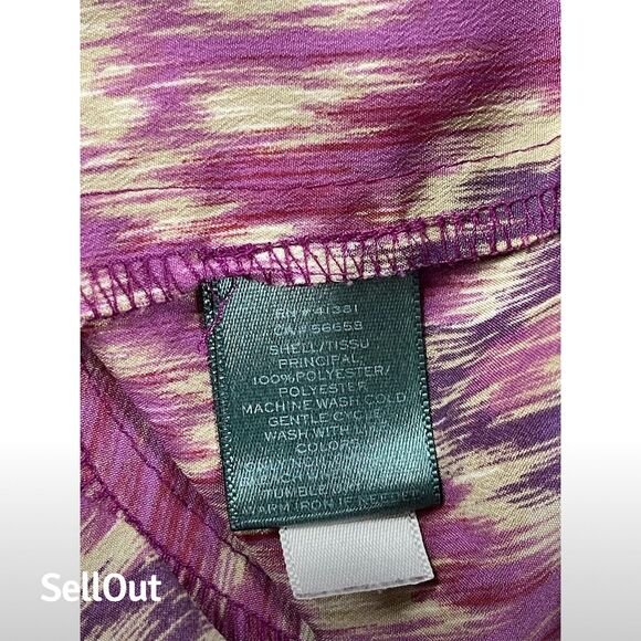 Lauren Ralph Lauren Women's Purple Aztec Tunic Dress Size M Long Sleeve - Picture 9 of 11